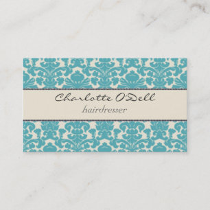 Carte De Visite copie de damassé
