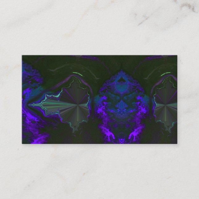 Carte De Visite copie impressionnante Patte de galaxie des années (Devant)