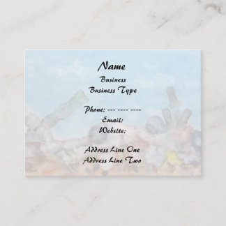 Carte De Visite Coquilles sous la mer