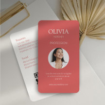 Coral Photo Social QR Code