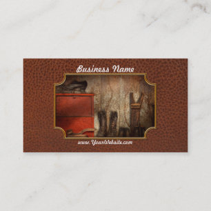 Carte De Visite Cordonnier - le menhaden 1900 de chaussure