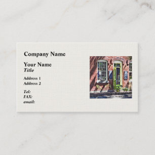 Carte De Visite Corning NY - Restaurant sur Market Street
