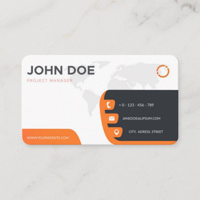 Carte De Visite Corporate business card (Devant)
