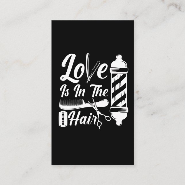 Carte De Visite Cosmetologie Cosmetology Graduation Barber Salon (Devant)