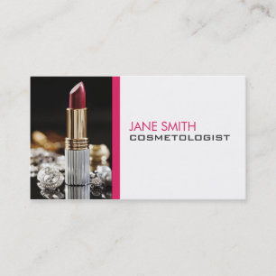 Carte De Visite Cosmétologie de Cosmetologist de maquilleur