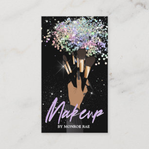 Carte De Visite Cosmetologue maquillage Artiste - Salon de beauté 