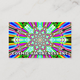 Carte De Visite COSMIC AWARENESS INC - (vous pouvez modifier les m