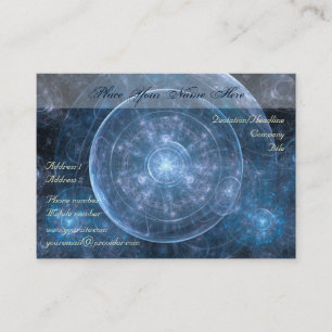 Carte De Visite Cosmos Background