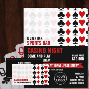 Carte De Visite Costumes de cartes, Casino, Industrie du jeu