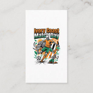 Carte De Visite Côte d'Ivoire Match Day Skeleton Striker Nations C