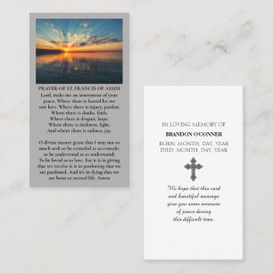 Carte De Visite Coucher de soleil vibrant violet orange jaune bleu