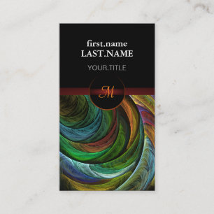 Carte De Visite Couleur Cool moderne et élégante