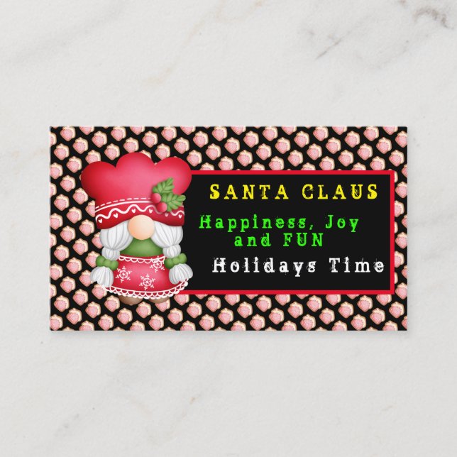 Carte De Visite Couleur et texte de la Personnaliser du modèle de  (Devant)