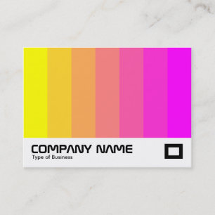Carte De Visite Couleur - Jaune à Magenta