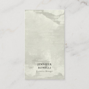 Carte De Visite Couleur pastel minimaliste moderne épaisse tendanc