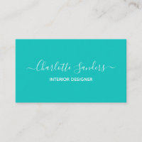 Couleur uni turquoise