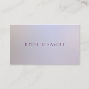 Carte De Visite Couleurs élégantes modernes et tendance Modèle min