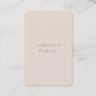 Carte De Visite Couleurs élégantes personnalisées Luxe Modèle 