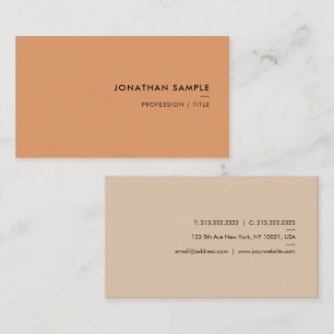 Carte De Visite Couleurs élégantes Votre texte personnalisé Modèle