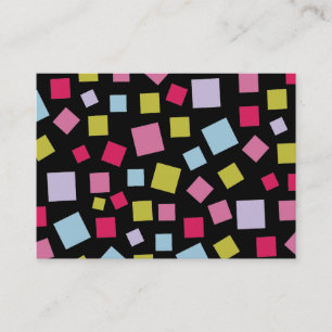 Carte De Visite Couleurs en cascade