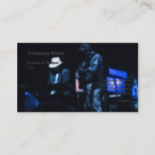 Carte De Visite Country Blues Musiciens Impression de l'ombre