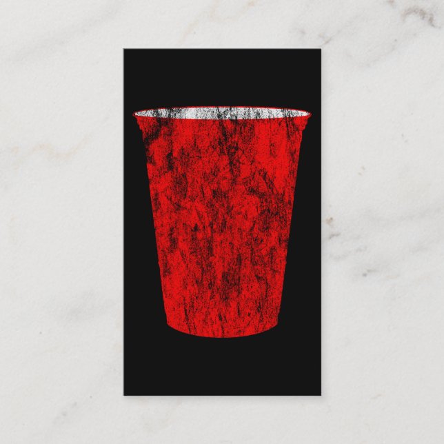 Carte De Visite coupe rouge (Devant)