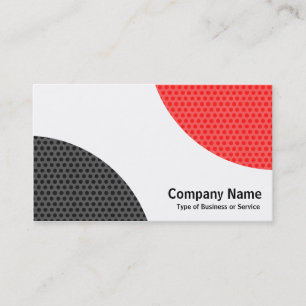 Carte De Visite Courbes alternatives - Texturées