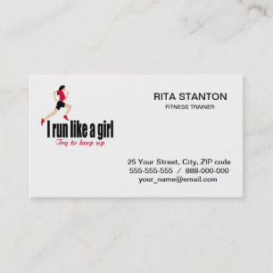 Carte De Visite Coureur