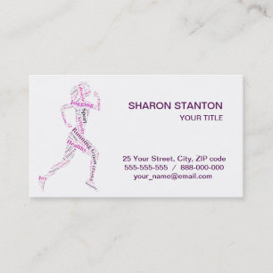 Carte De Visite Coureur
