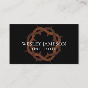 Carte De Visite Couronne d'épines