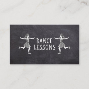 Carte De Visite Cours de danse Cours de professeur de danse