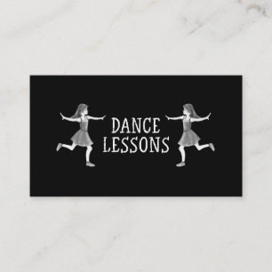 Carte De Visite Cours de danse Cours de professeur de danse