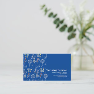 Carte De Visite Cours particuliers pour enfants Éducation 