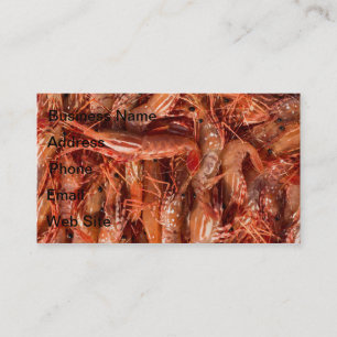 Carte De Visite Courses délicieuses