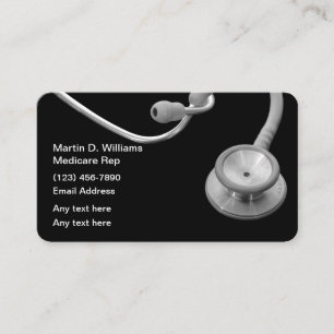 Carte De Visite Courtier en assurance santé médicale
