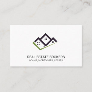 Carte De Visite Courtiers en immobilier   Propriété