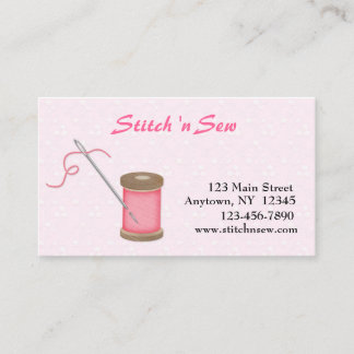 Carte De Visite Couture astucieuse