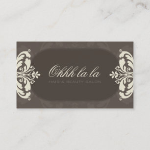 CARTE DE VISITE COUTURE :: la couture fleurit 3L