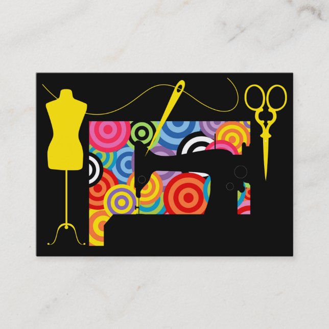 Carte De Visite Couture/Seamstress/Mode - SRF (Devant)