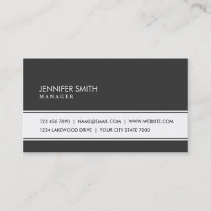 Carte De Visite Couturier simple simple élégant professionnel