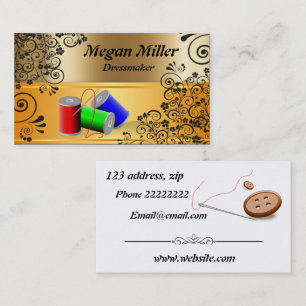 Carte De Visite Couturière