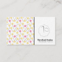 Couturière Broderie Tailleur Mode Logo Aiguille