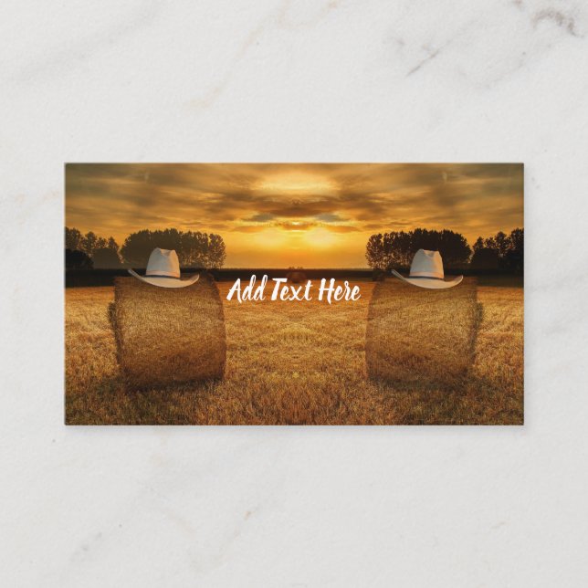 Carte De Visite Cowboy (Devant)