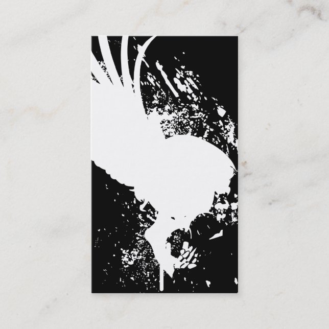 Carte De Visite crâne de vol (Devant)