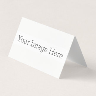 Carte De Visite Create Your Own Folded 3.5"x2'' Tent Card