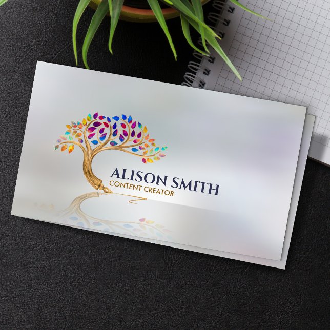 Carte De Visite Créateur de contenu - Copywriter - Freelance Write (Créateur téléchargé)