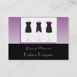 Carte De Visite Créateur de mode Mannequins