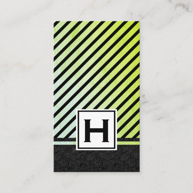 Carte De Visite Créatif moderne (Devant)