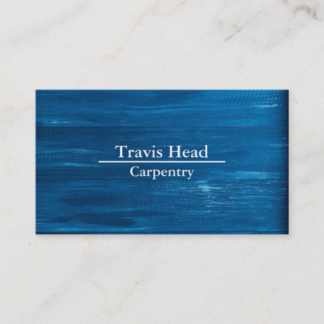 Carte De Visite Création professionnelle de votre propre menuisier (Devant)