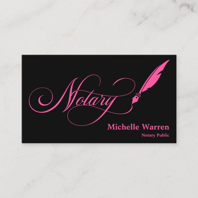 Carte De Visite crédit plume notaire signature entreprise turquois (Devant)